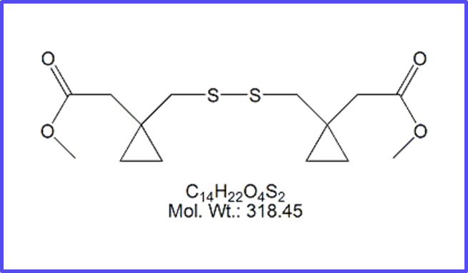 Montelukast Disulfide Dimethyl Ester